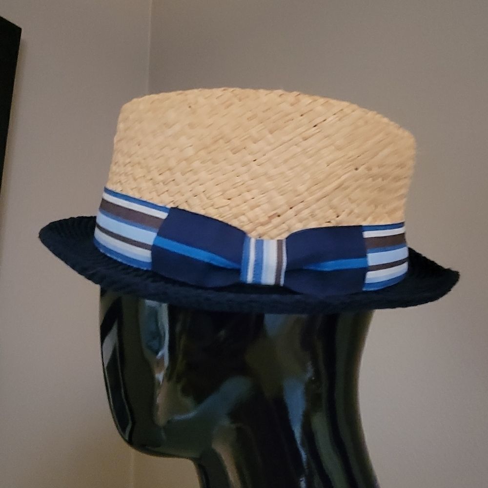 Grace Hats Pork Pie Hat  with adjustabe inner band fits all sizes NWT